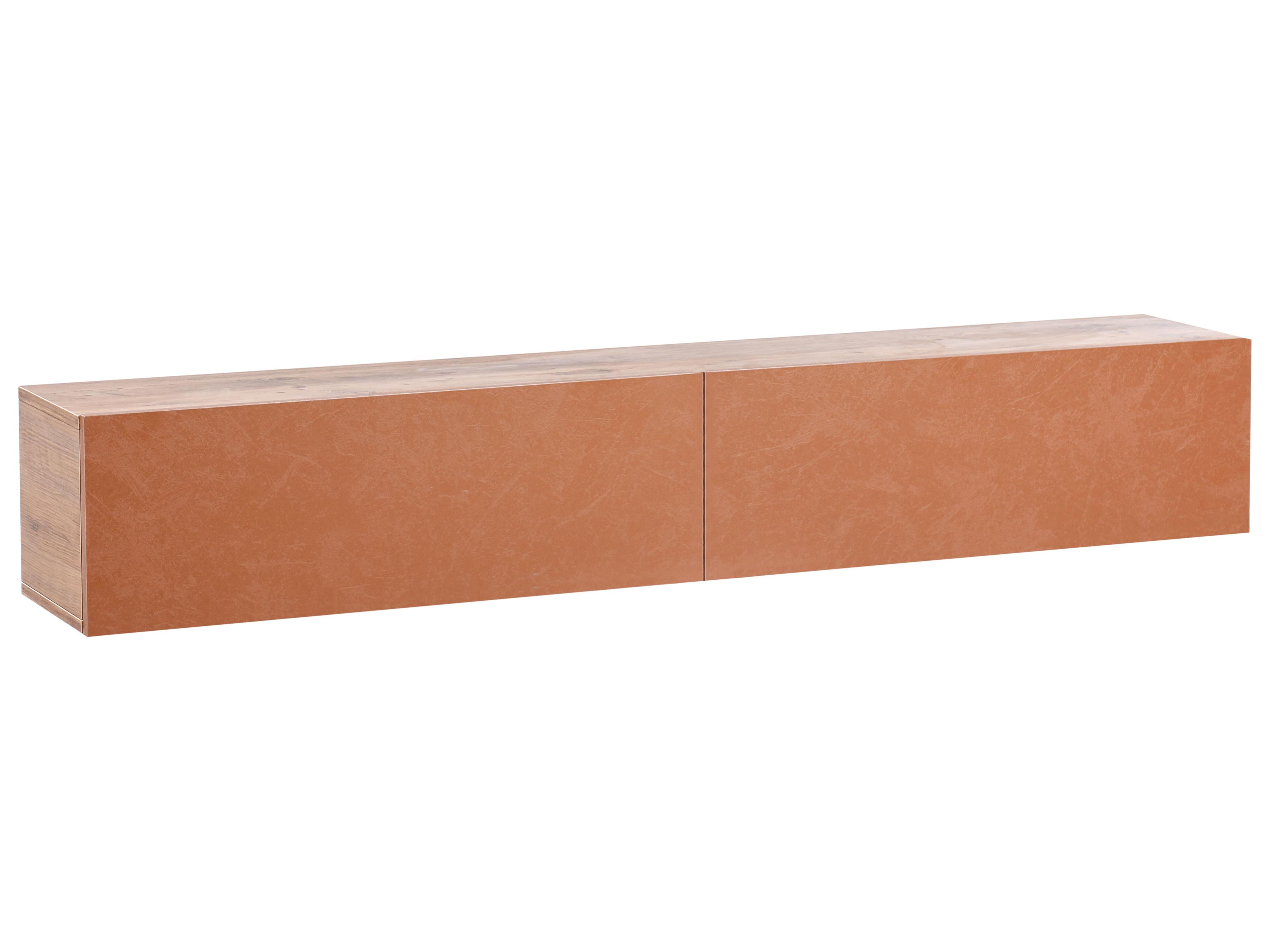 Wall Mounted TV Stand GLADSTONE Red