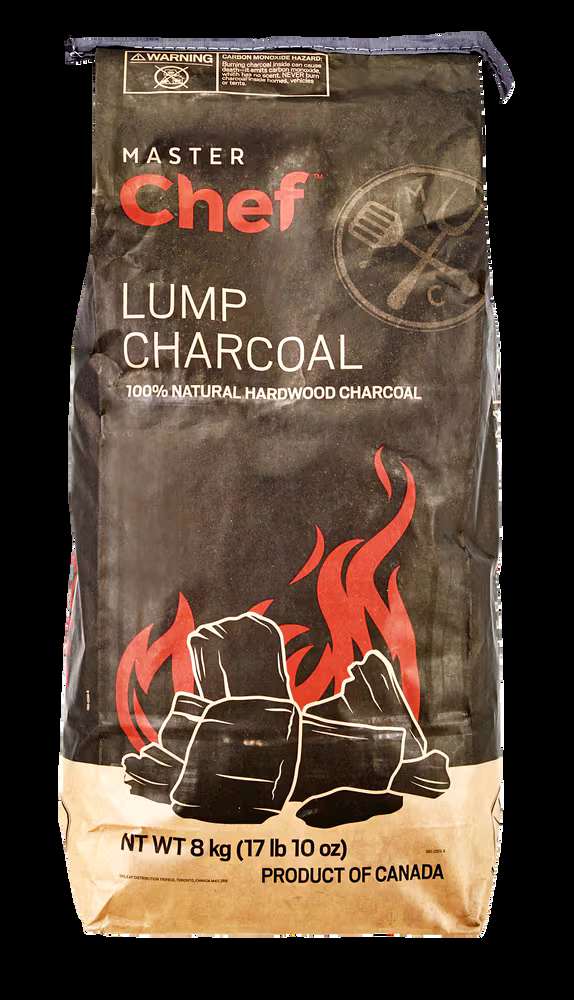 MASTER Chef Premium 100% Natural Hardwood Lump Charcoal For BBQ Grilling