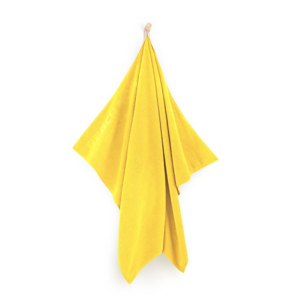 Ręcznik plażowy 100x160 Beach now żółty frotte 380 g/m2