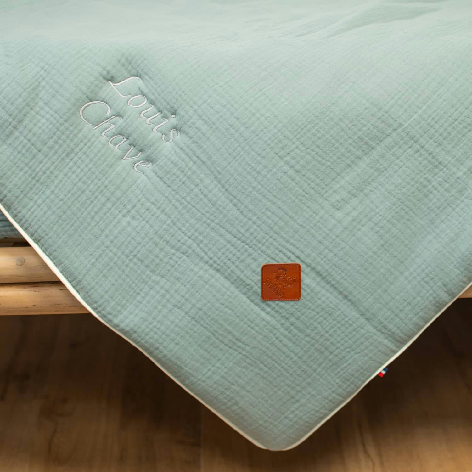 JEANNE - Ma première couverture en gaze de coton  100 x 70 cm