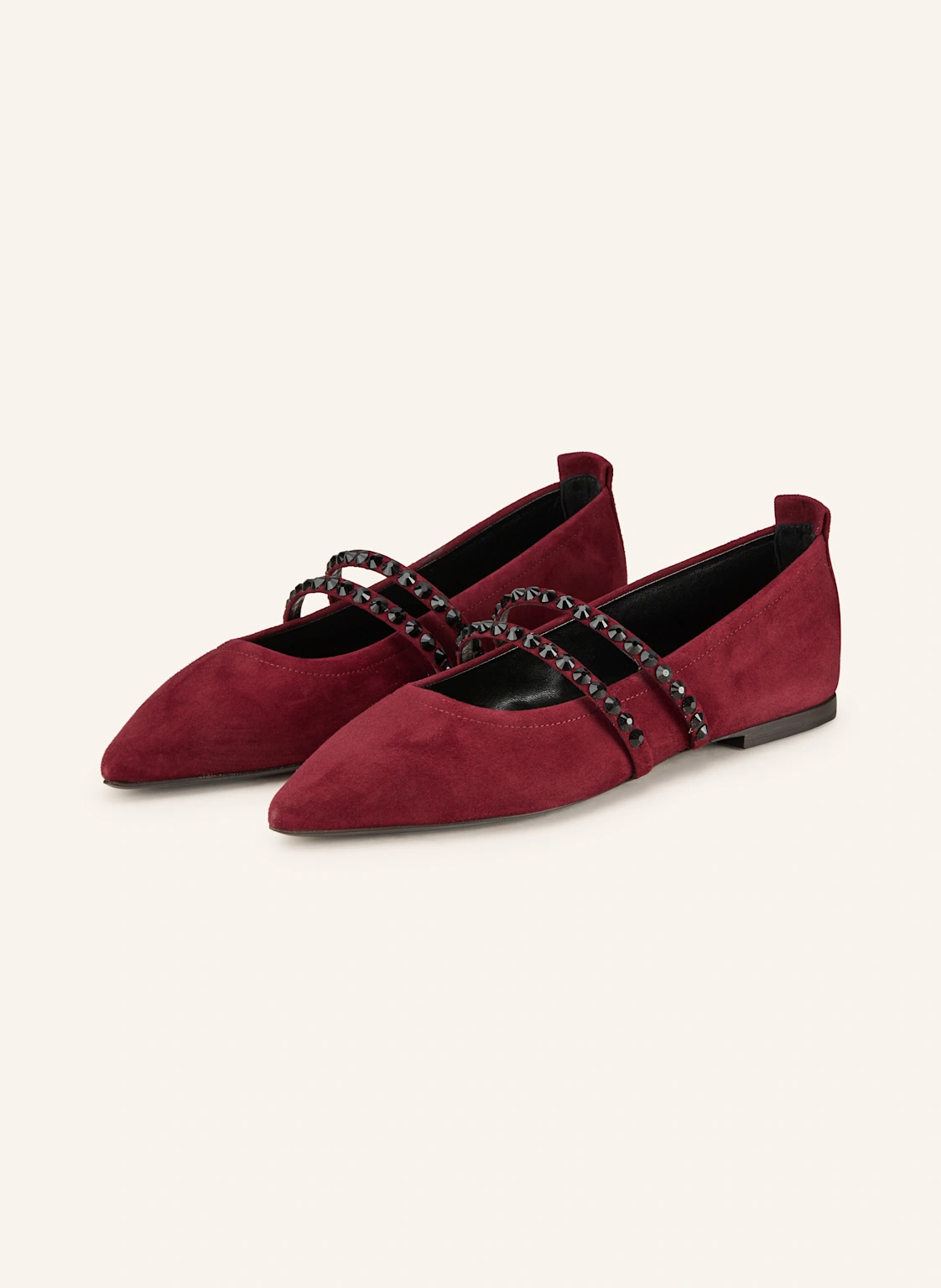 KENNEL & SCHMENGER Mary-Jane-Ballerinas GRETA mit Schmucksteinen