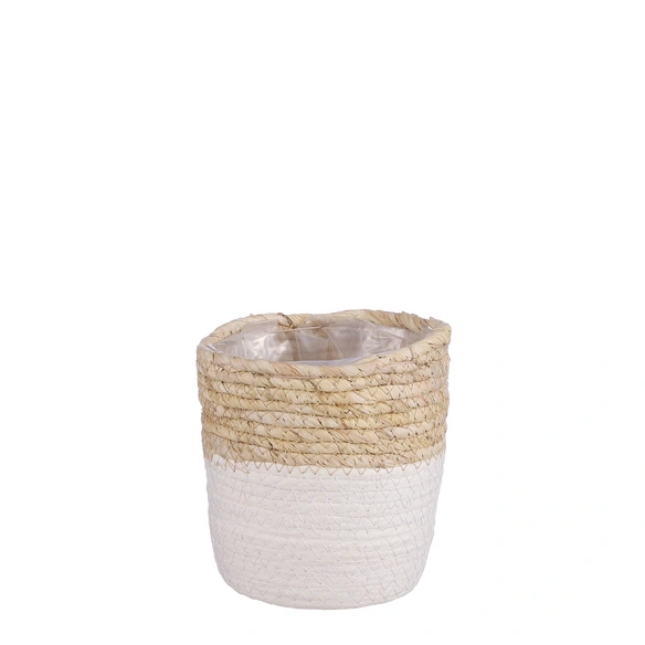 Korb »Rachel«, Ø x H: 14 x 51 cm, Polyester, lila