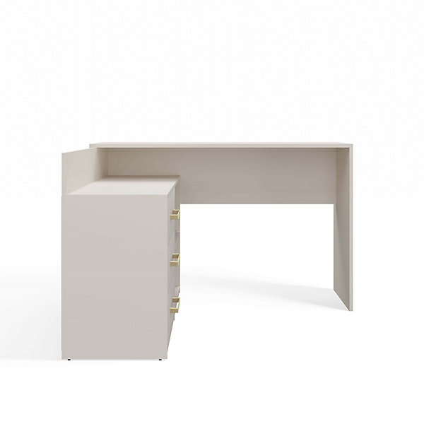 Bureau d'angle : 120 x 76 x 50 cm, Cachemire