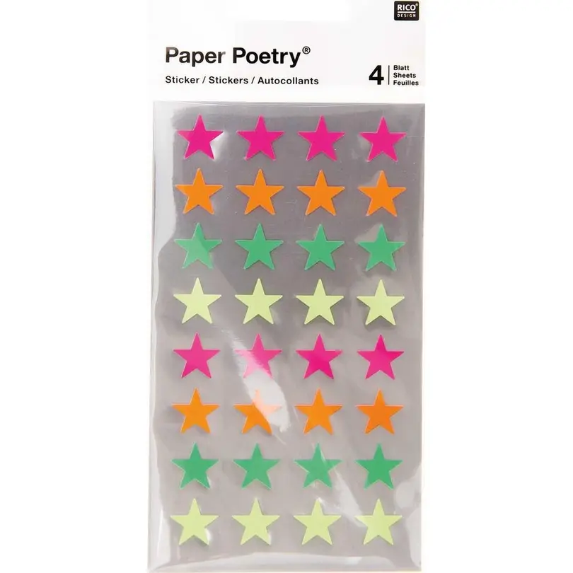 Sticker 4er-Set Stickers