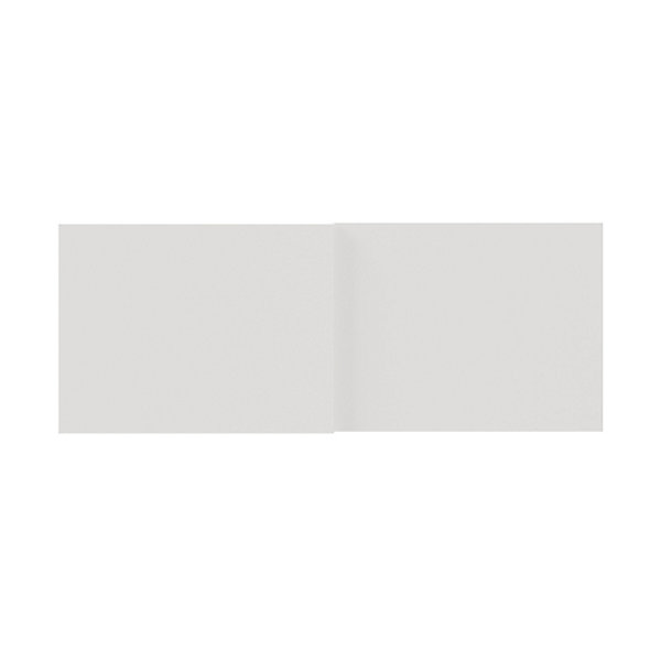 Panneau de portes coulissante blanc GoodHome Atomia H.56 x L.73,7 cm vendu par 3 pièces