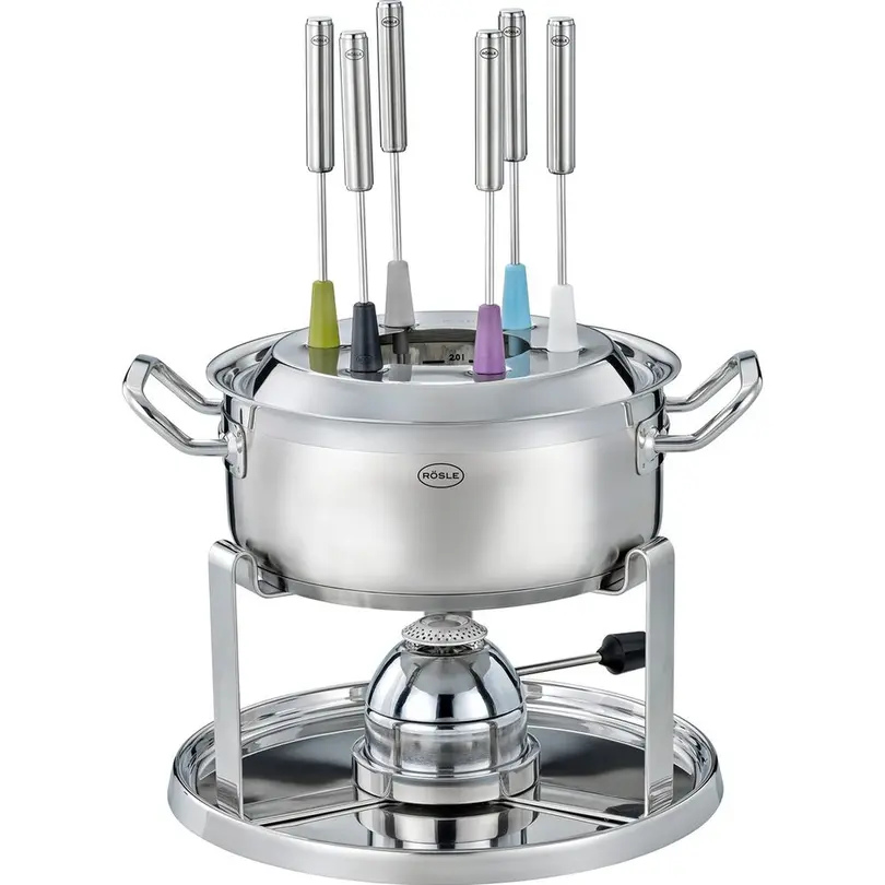 Fondue-Set Set bestehend aus verschiedenen Artikeln Merlin