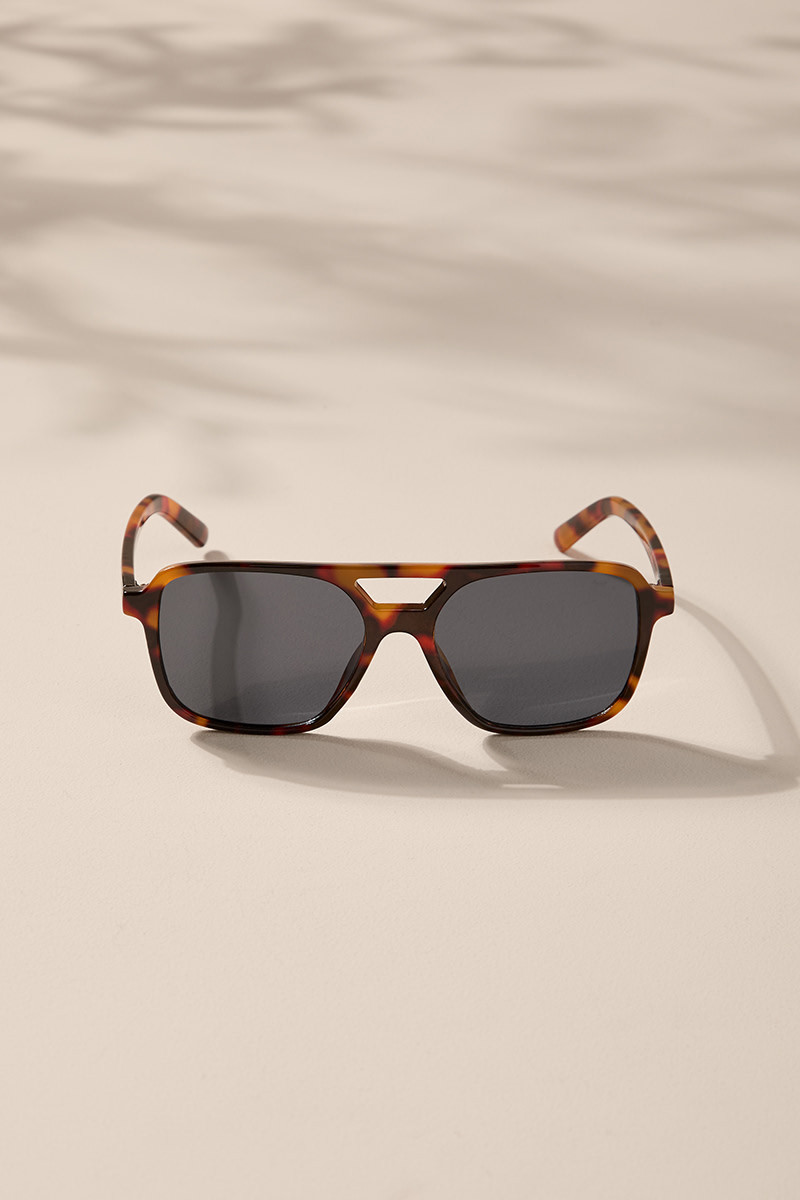 Briana Square Aviator Sunglasses