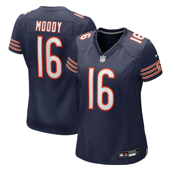 Jake Moody Chicago Bears Nike Women's Team Game Jersey -  Navy