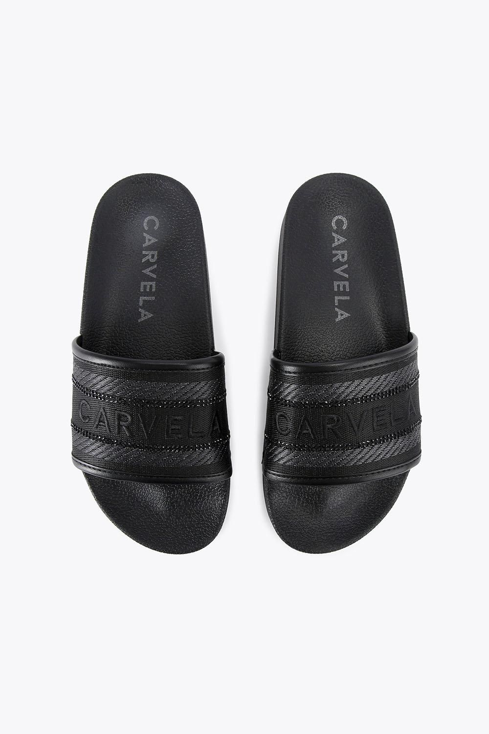 Carvela Sicily Slider' Fabric Sandals