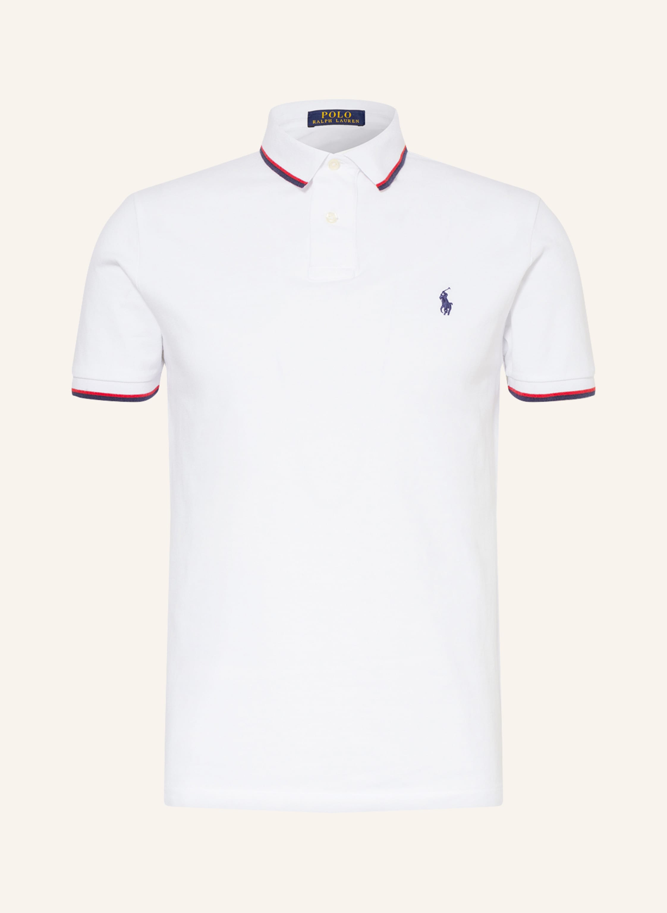 POLO RALPH LAUREN Piqué-Poloshirt Custom Slim Fit