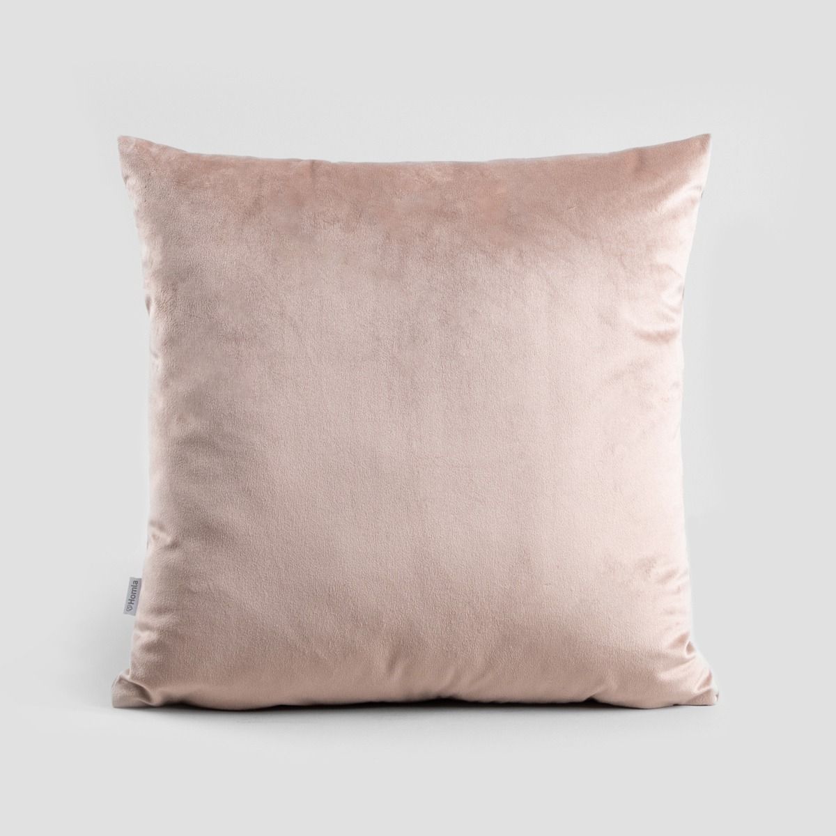 Poszewka GOSTA welwetowa ciemnobeżowa 45x45 cm