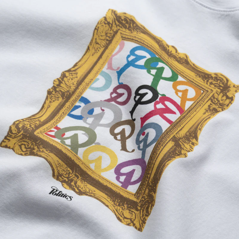 Politics Museum Tee - White