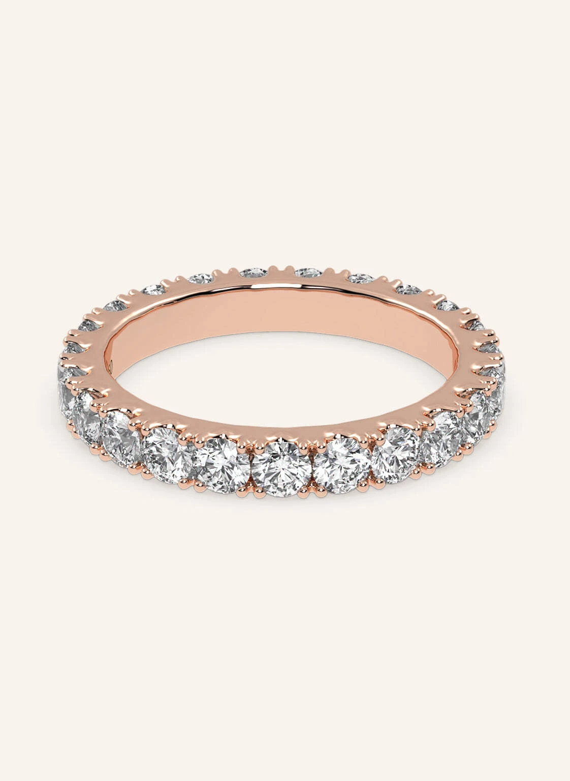 VEYNOU Ring MEMORY aus 18 Karat Roségold mit 1,35ct. Lab-Grown Diamanten