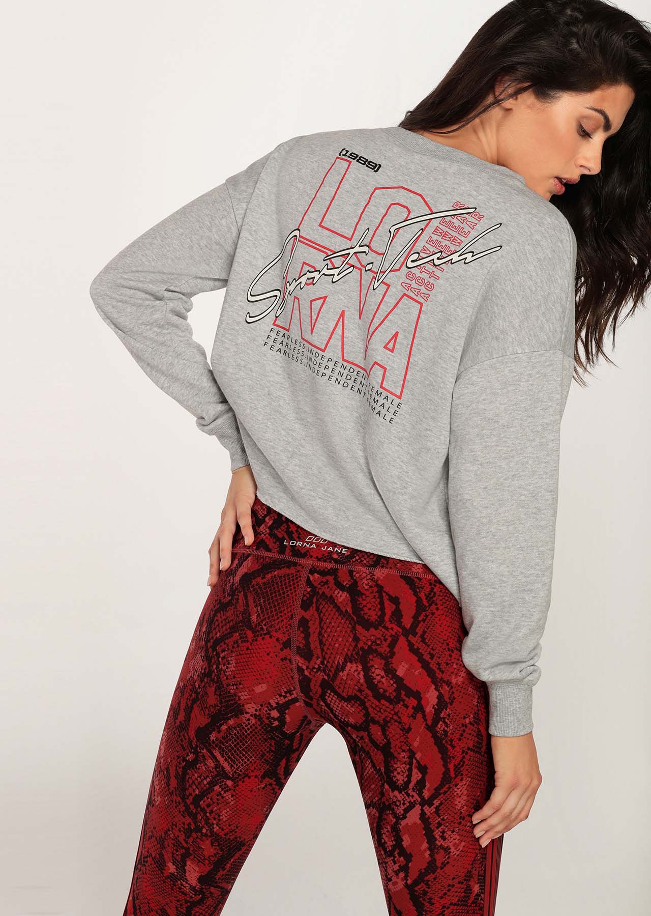 Slouchy Sweat Long Sleeve Top