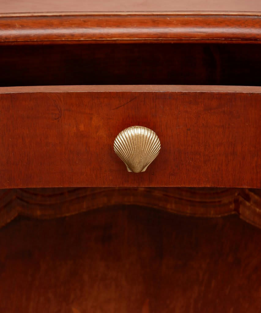 ABBY - Bouton de tiroir Coquillage 4cm