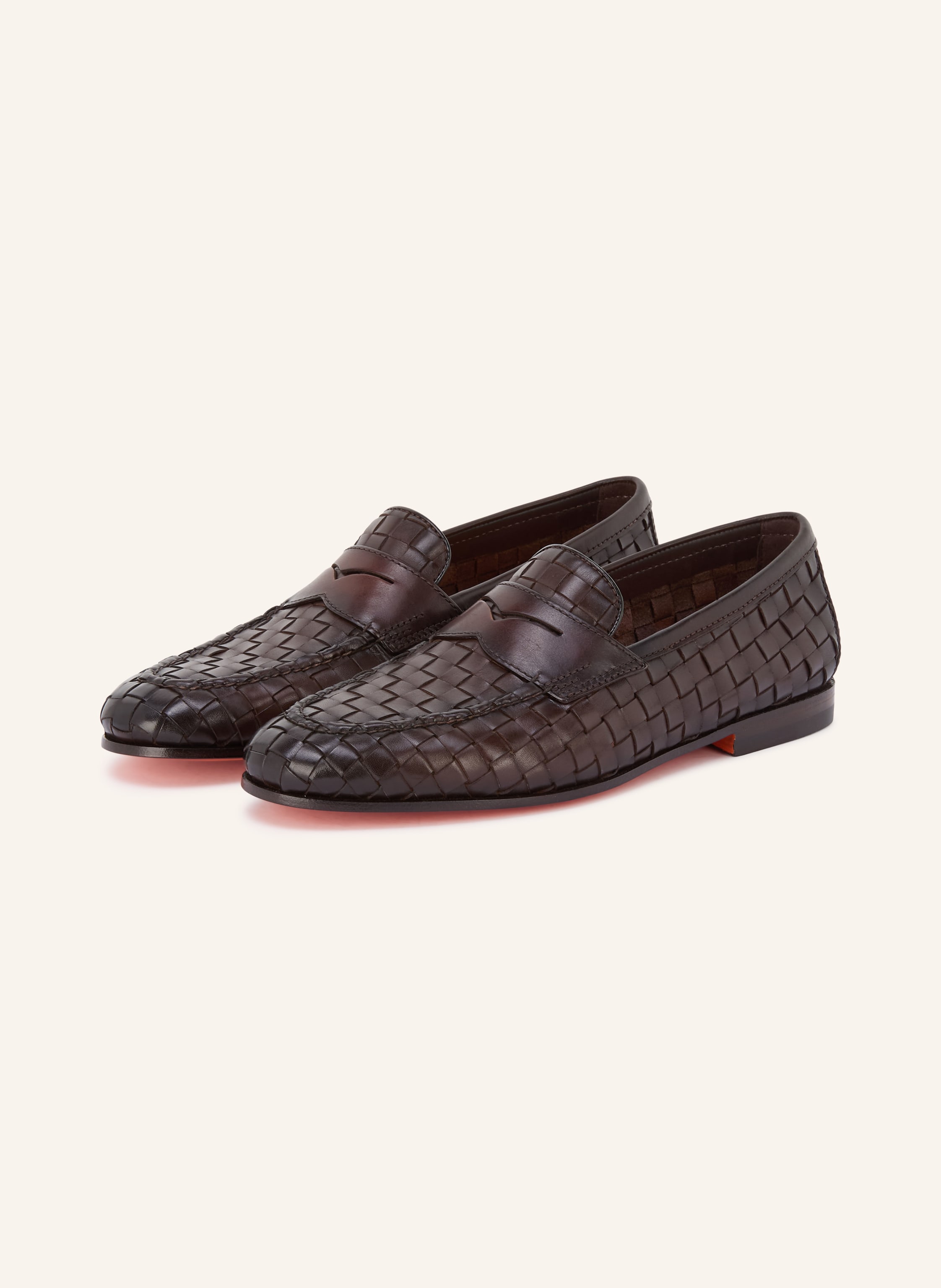 Santoni Penny-Loafer DOOR