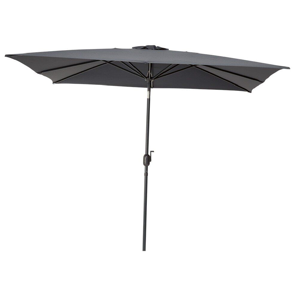 Parasol centré HAVANE gris
