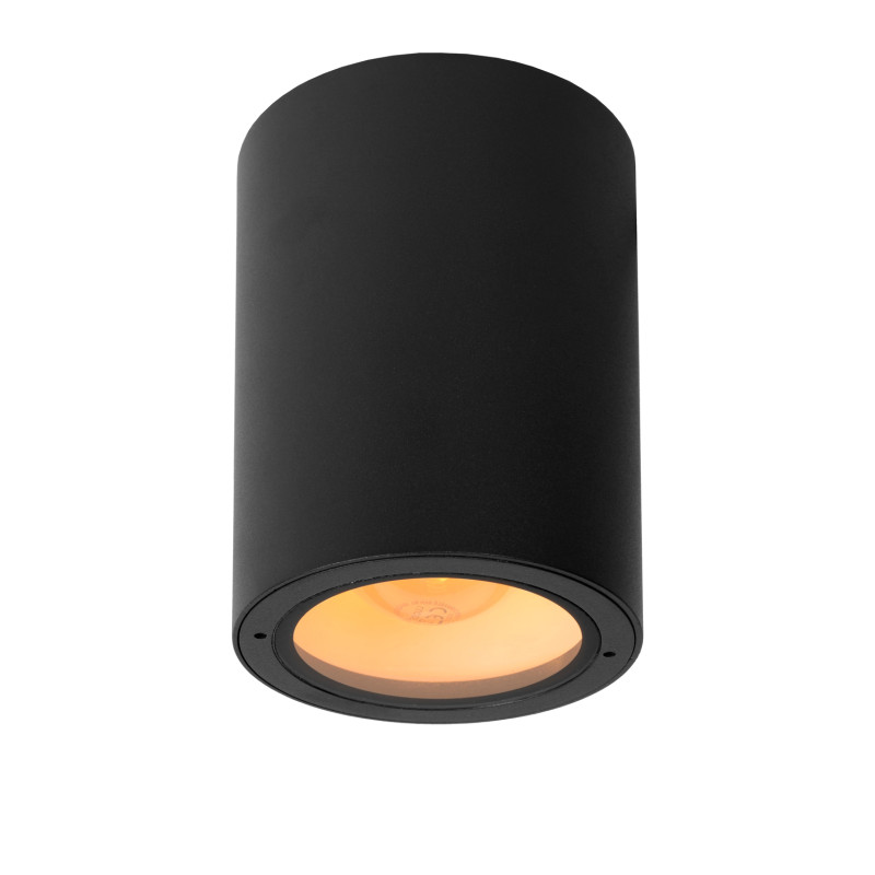 Spot extérieur Volantis noir E27 40 W LUCIDE