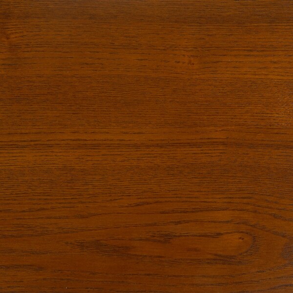 BELLEZE Lighted Curio Cabinet w/ Glass Doors and Shelves, Corona(Oak) - Oak