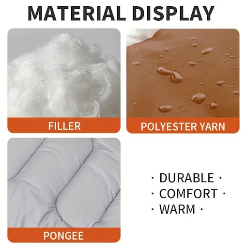 NNETM 1-Person Winter Sleeping Bag Warm