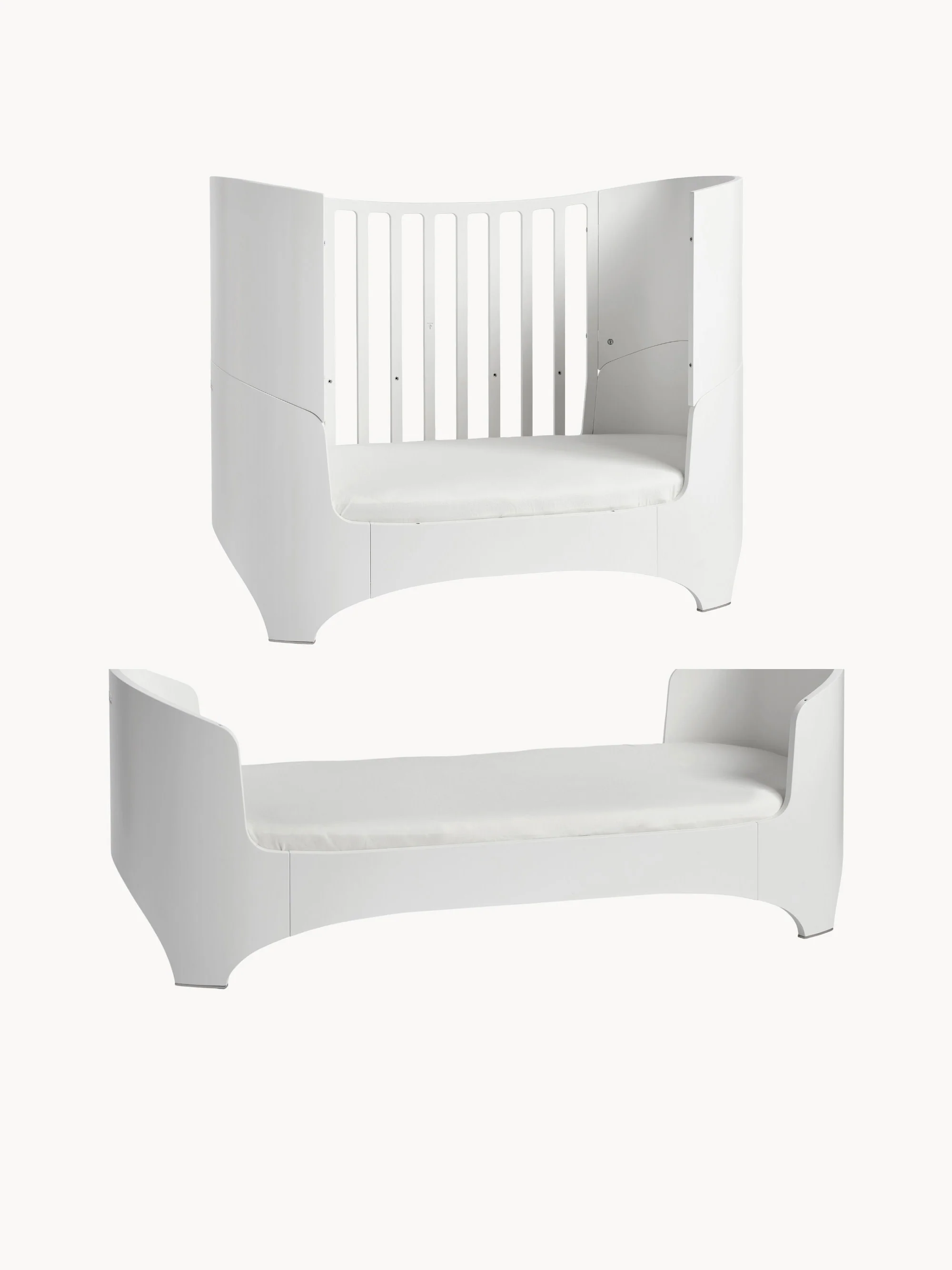 Holz-Baby-Juniorbett Leander Classic mit Erweiterung, 70 x 150 cm