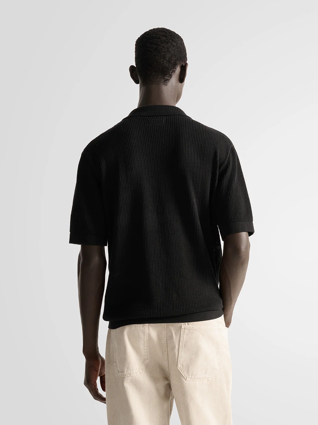 Chemise en maille ajourée - L'atelier