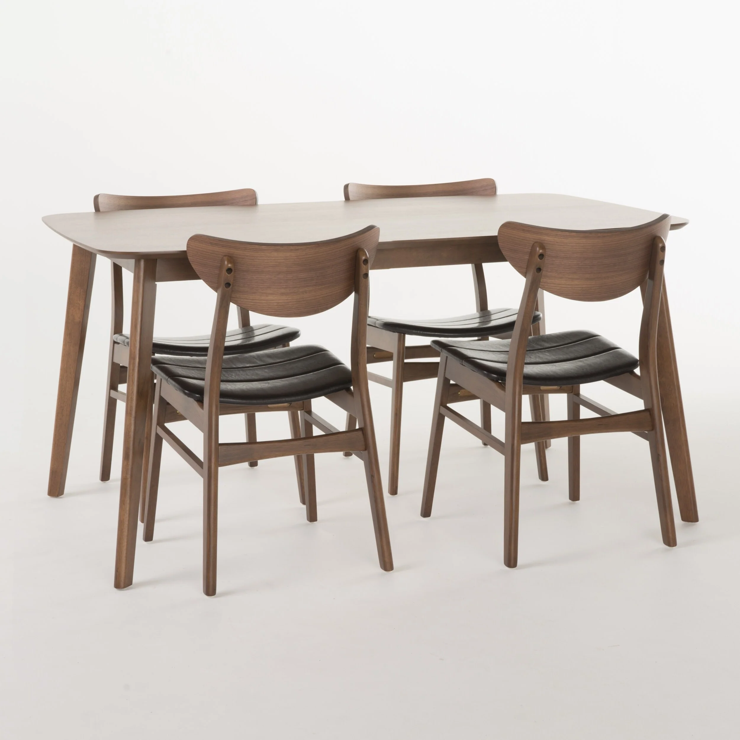 Anise Mid-Century 5-piece Rectangle Dining Set by Christopher Knight Home