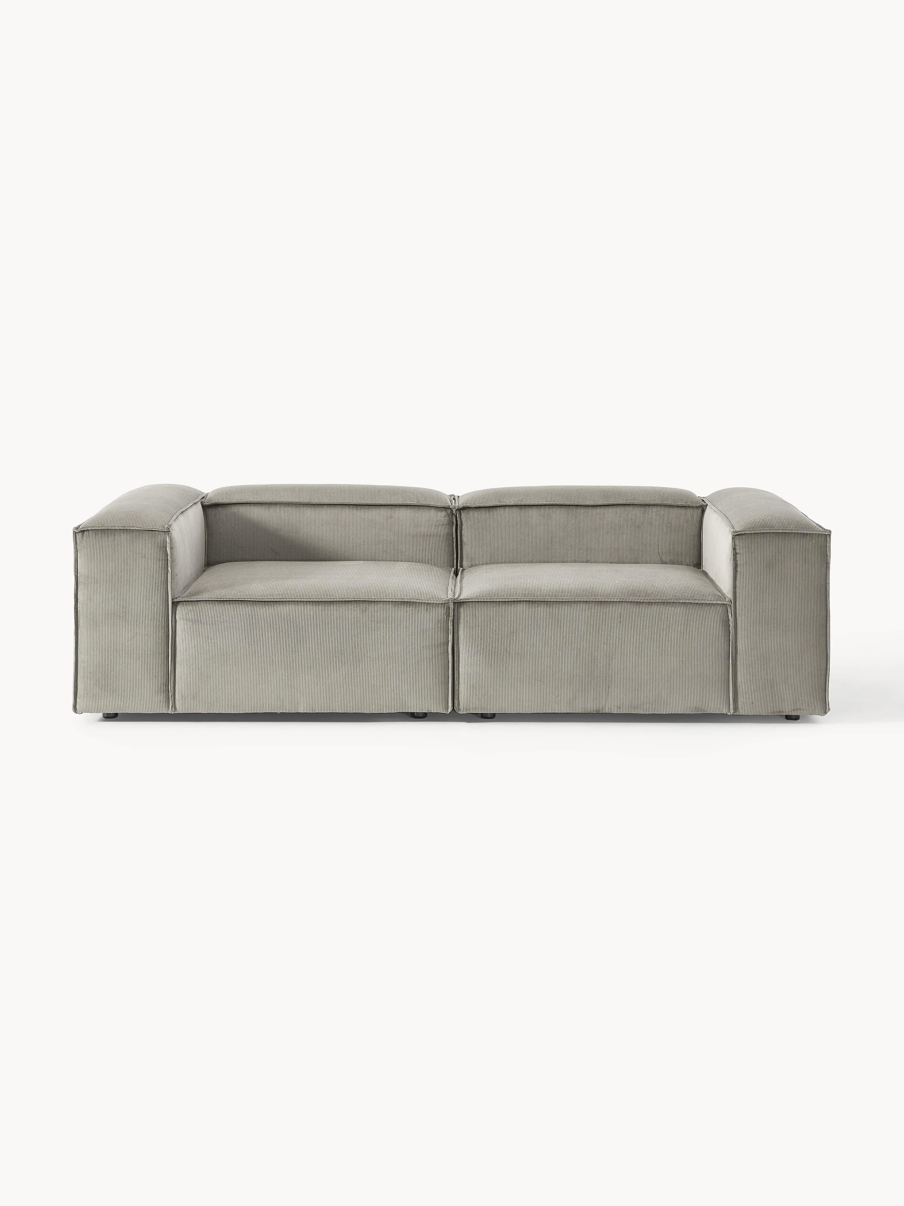 Modulares Sofa Lennon (3-Sitzer) aus Cord