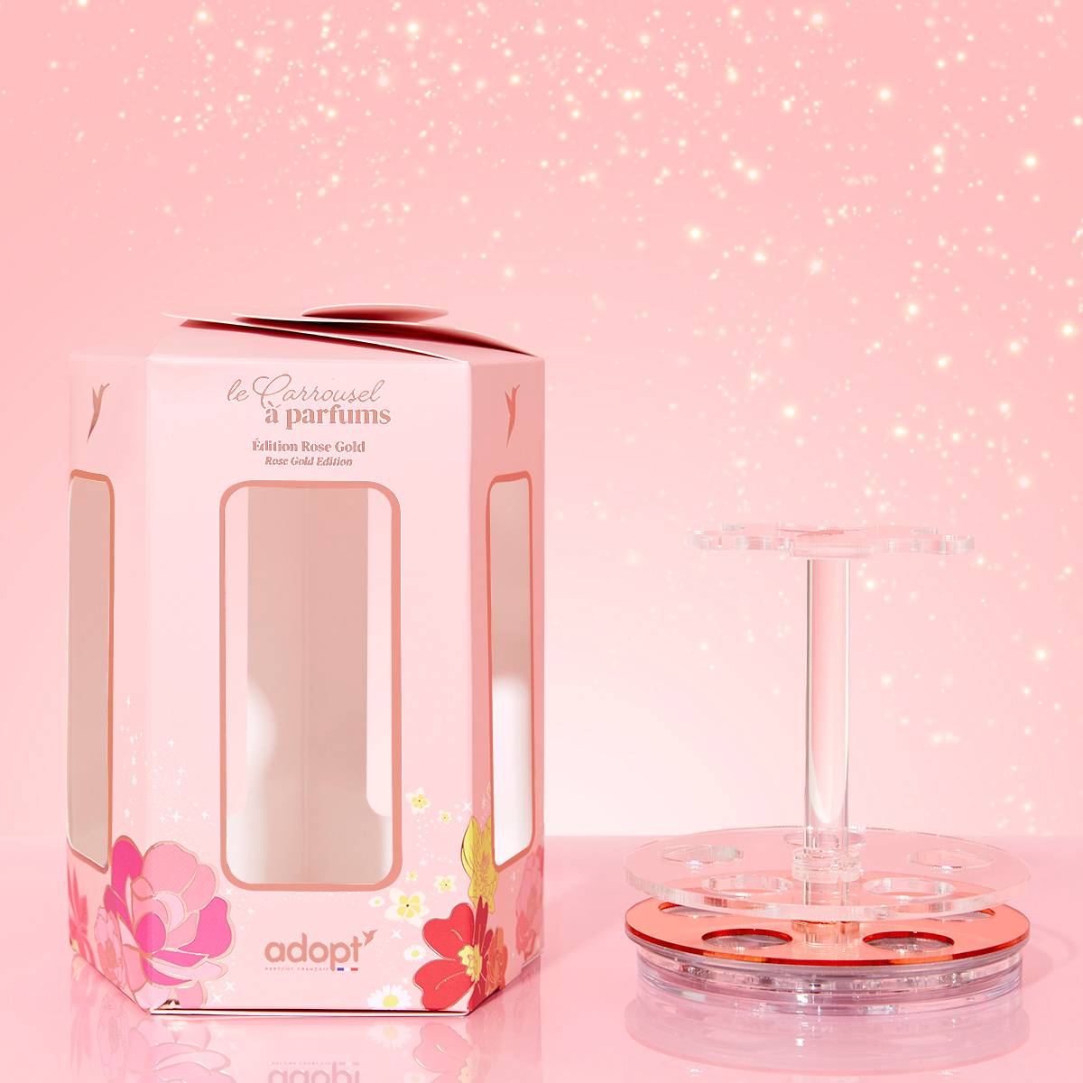 Le carrousel à parfumsPresentoir 5 eaux de parfums 30ml