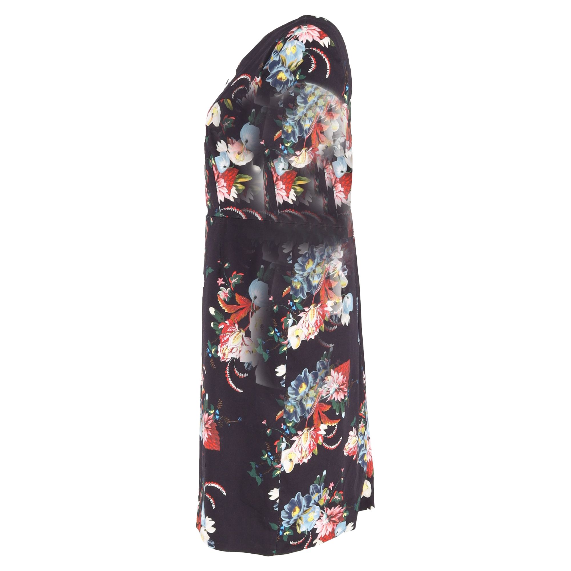 Erdem Preloved Marion Midi Dress in Floral Print Cotton