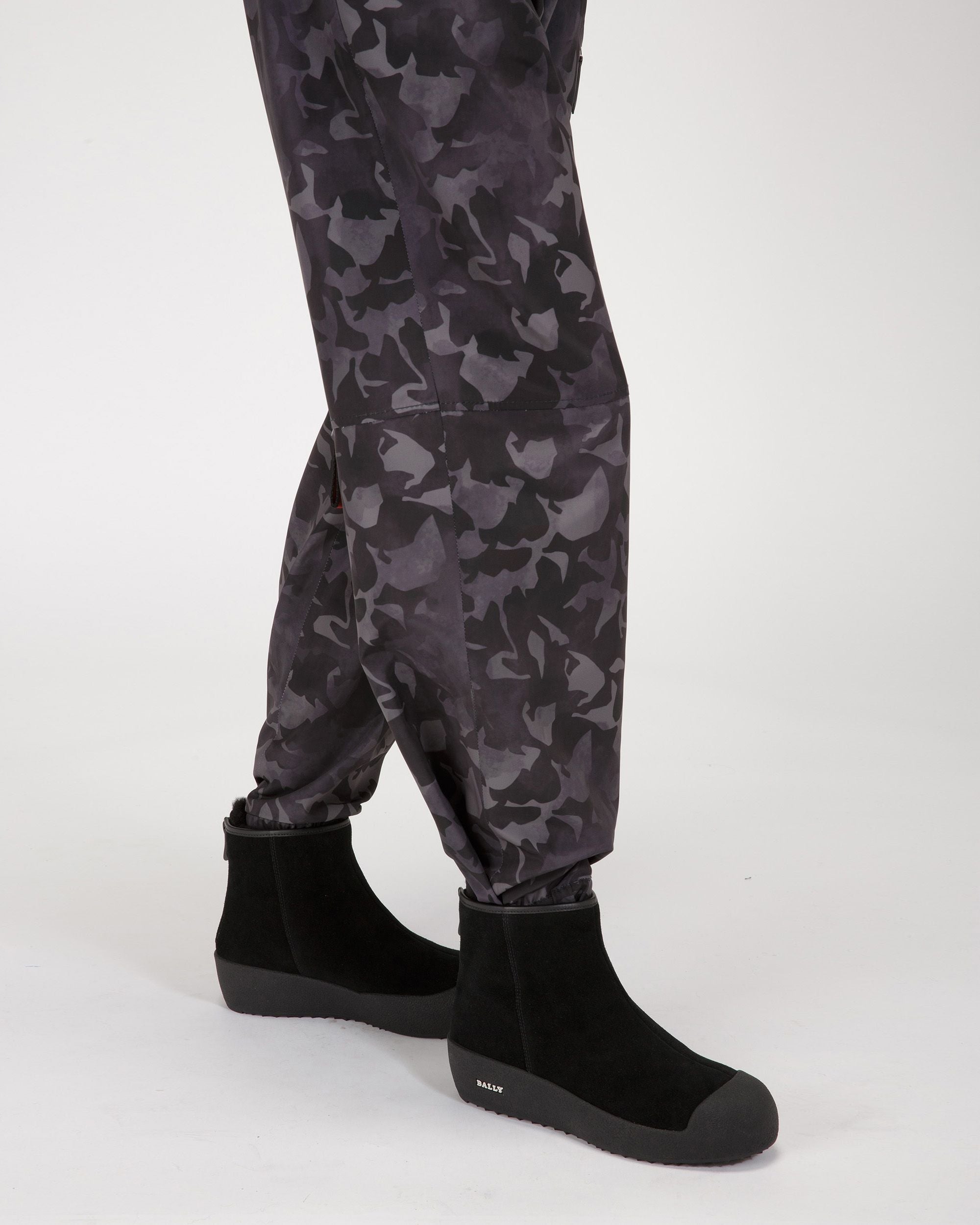 Guard II Leder-Schneestiefel In Schwarz