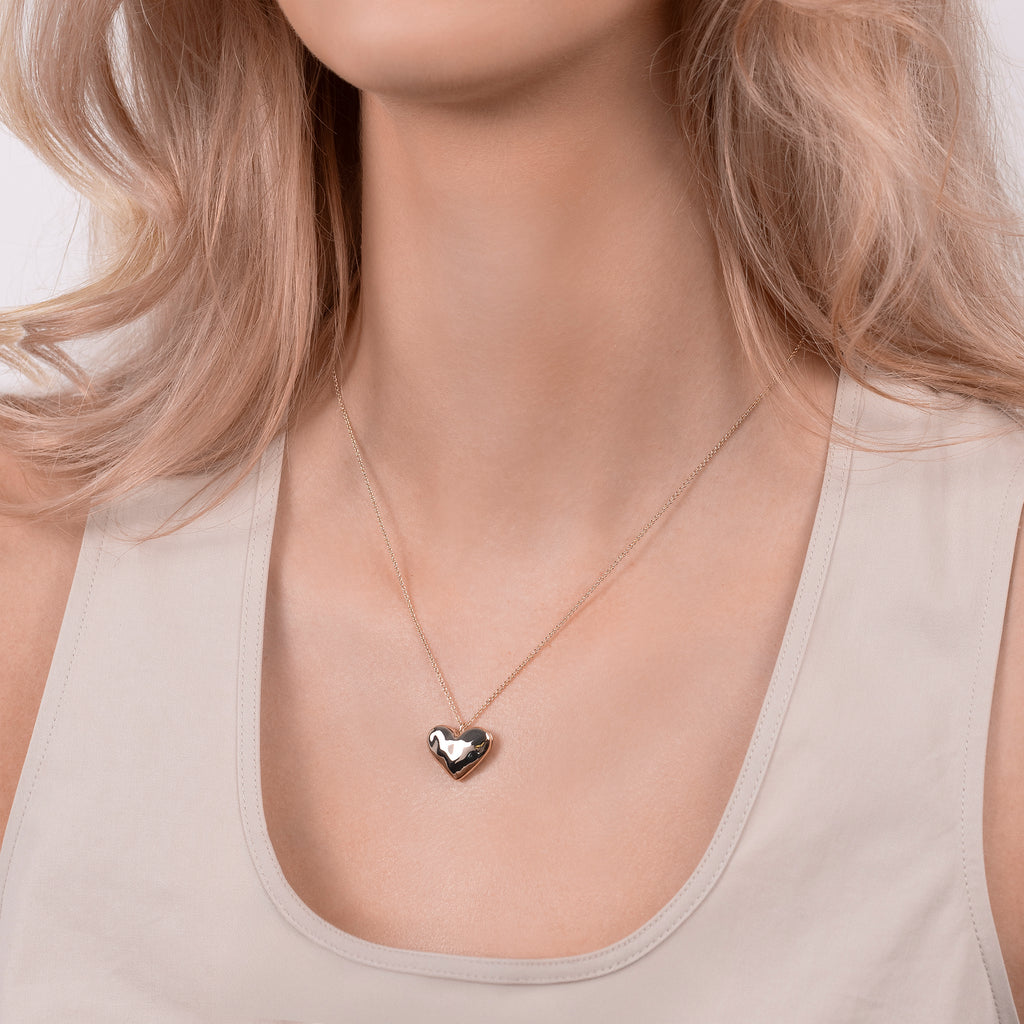Beaton Close - Hammer Heart Locket Necklace
