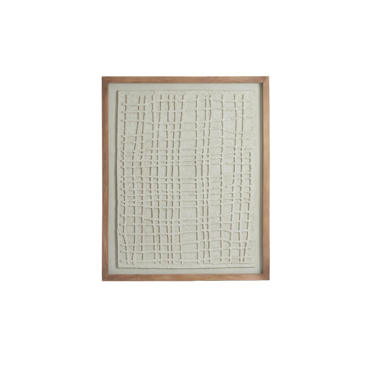 Light & Living wanddecoratie Haiku - wit - 74x2x90cm