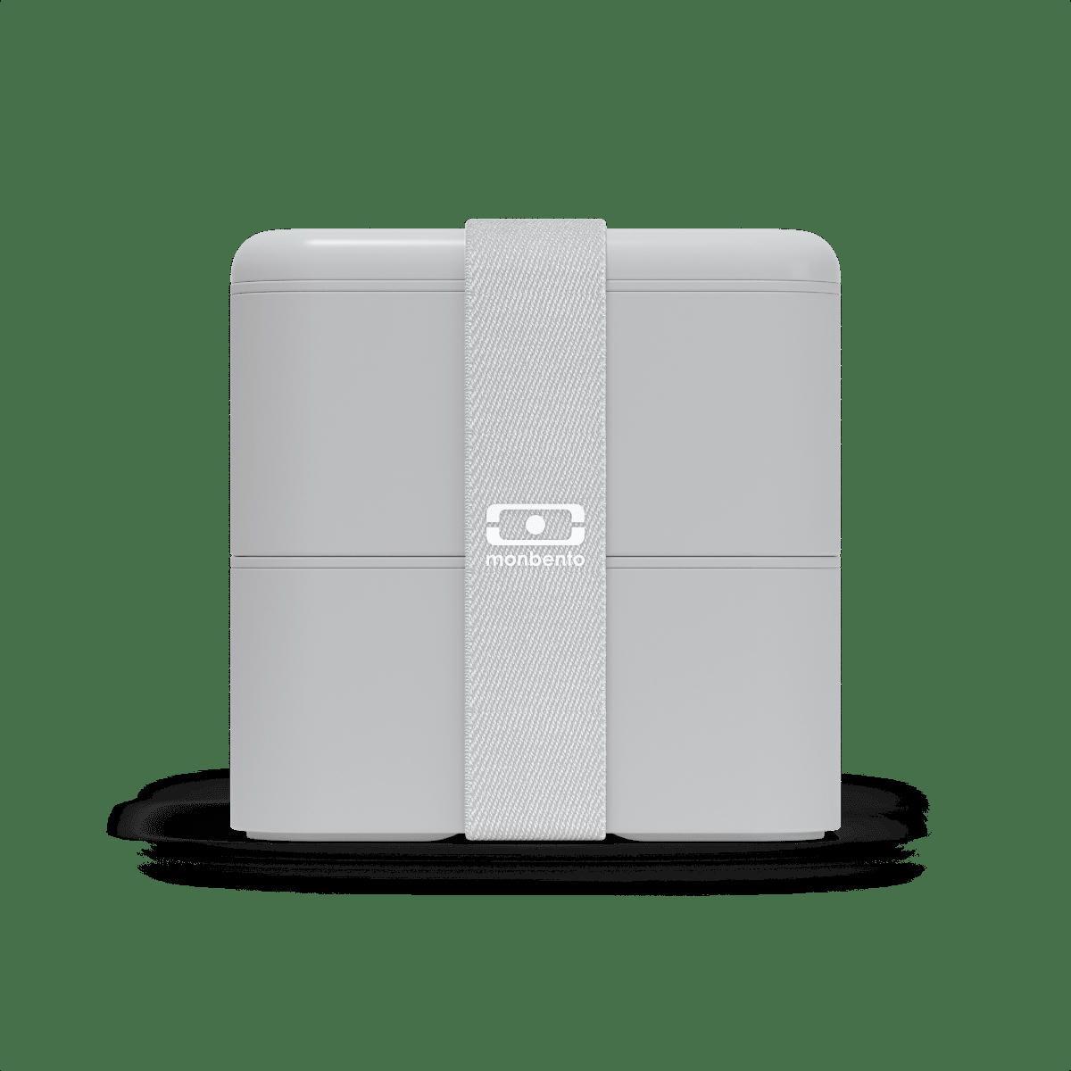 MB SQUARE - Bento gris coton 1,7L fabriqué en France