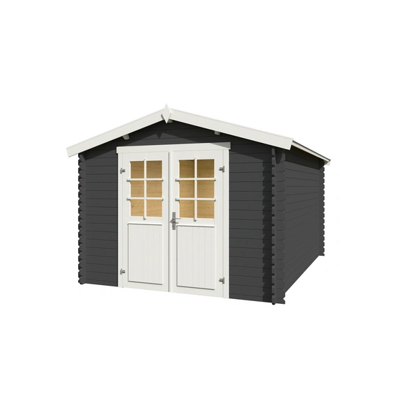 Gartenhaus »Norah«, BxHxT: 307,2 x 233,7 x 400 cm (Außenmaße inkl. Dachüberstand), Holz