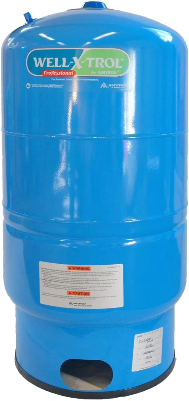 Amtrol Well-X-Trol WX-202 Pressure Tank, High-Strength Steel, Polypropylene Liner, Residential Use
