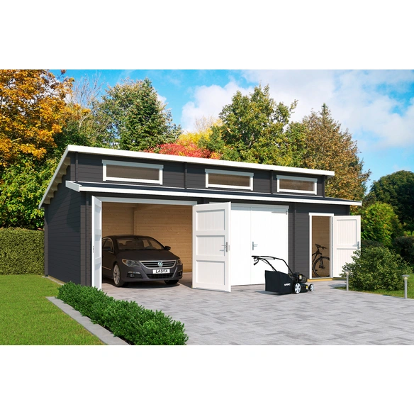 Garage, BxT: 820 x 579,6 cm, holz