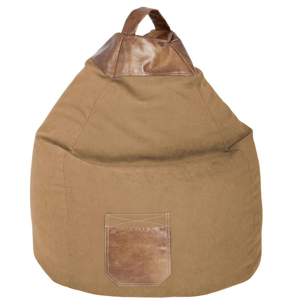 SITTING POINT - Pouf Jamie XL Sable