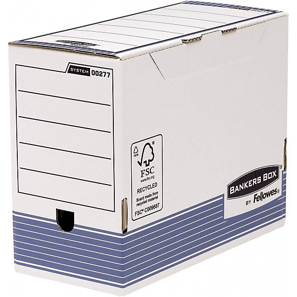10 boîtes d'archivage en carton largeur 15 cm format A4 / A4