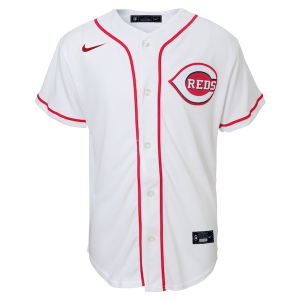 Elly De La Cruz Cincinnati Reds Nike Toddler Home Replica Jersey - White