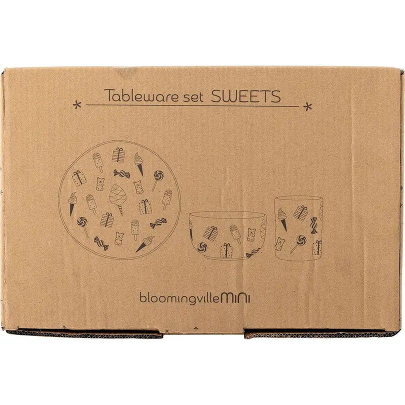 Kinder Geschirr-Set Sweets