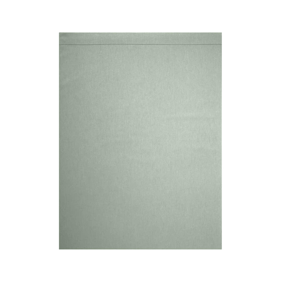 TOUT DOUX - Drap plat en coton vert 240x300
