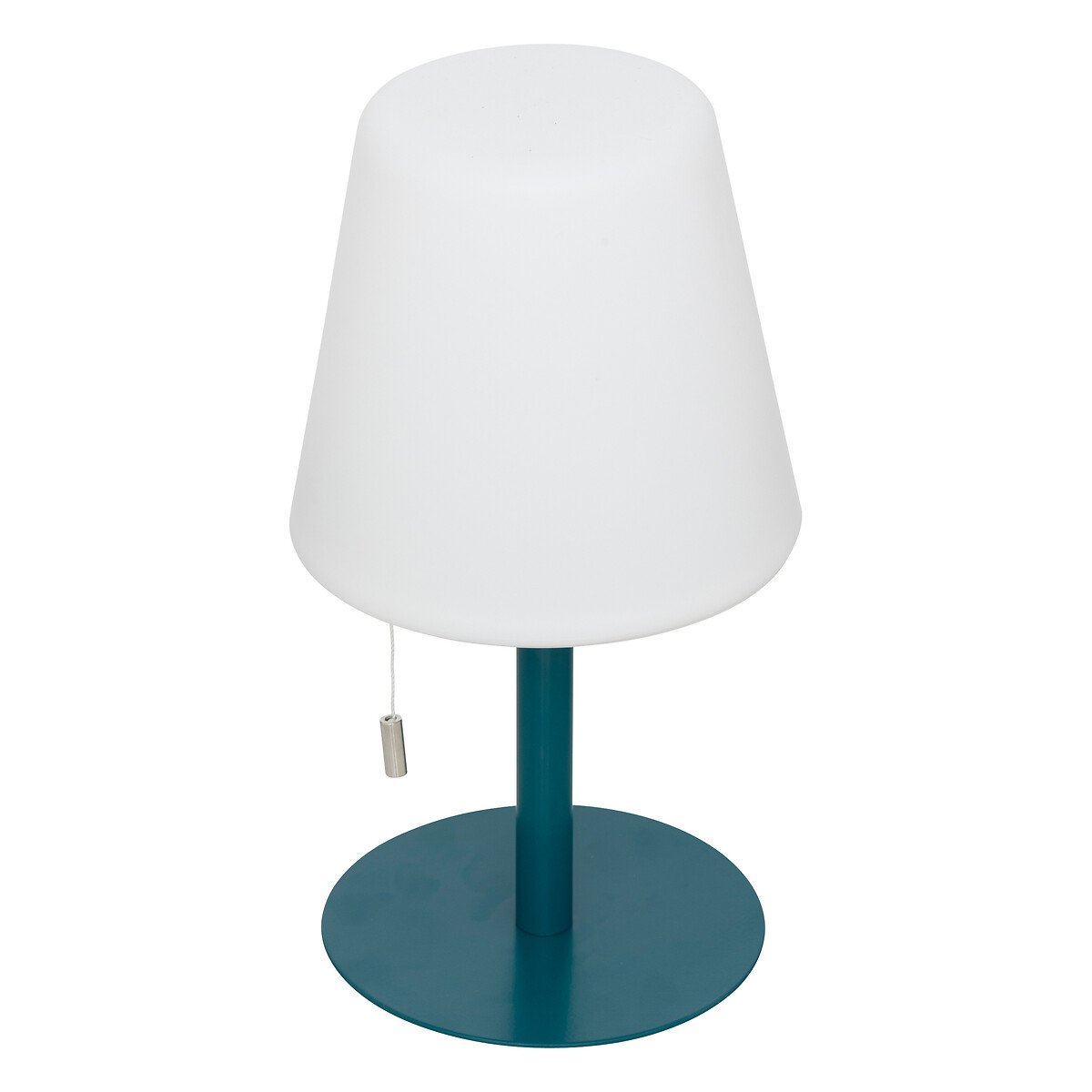 LED USB outdoor lamp "Zack" Duck Blue, H. 30 cm