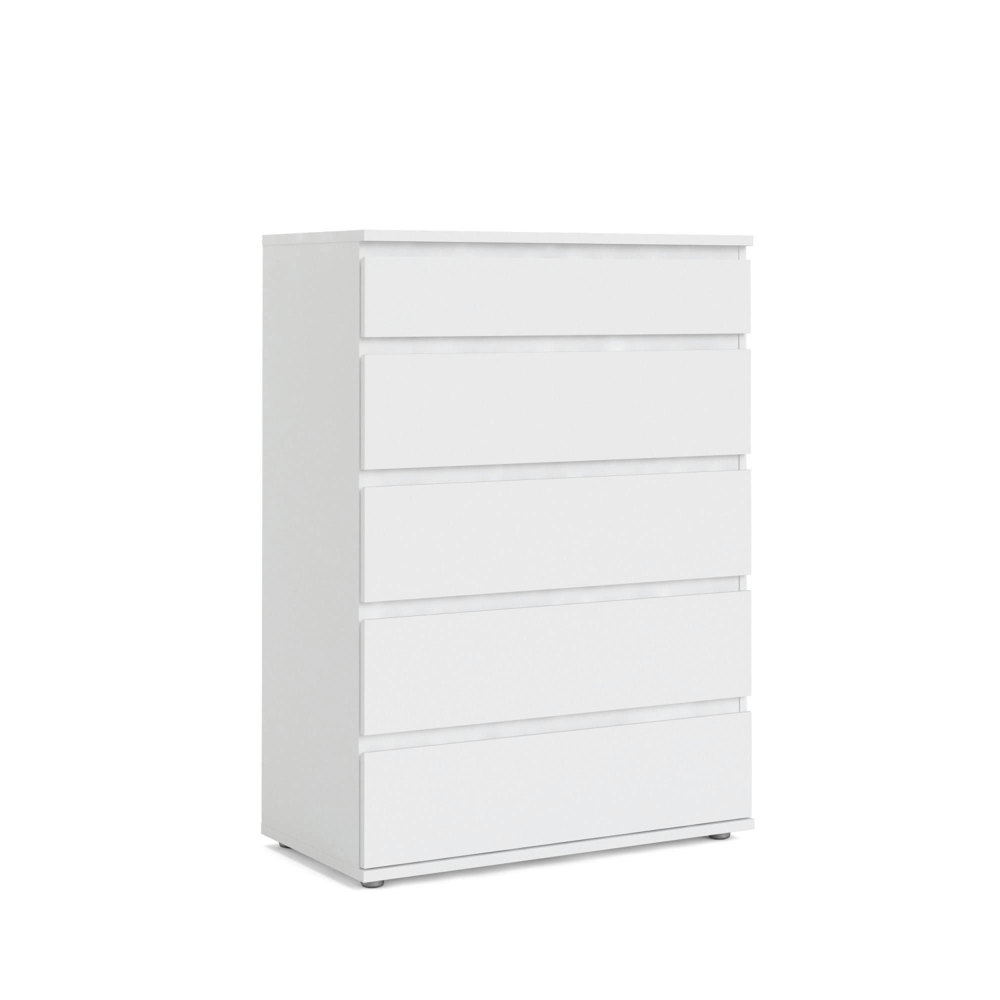 - Commode effet bois blanc