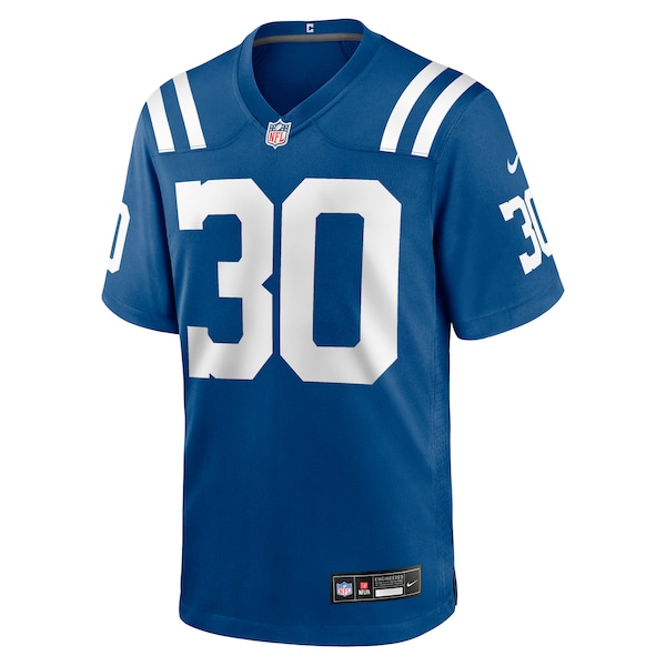 Hunter Wohler Indianapolis Colts Nike Team Game Jersey -  Royal