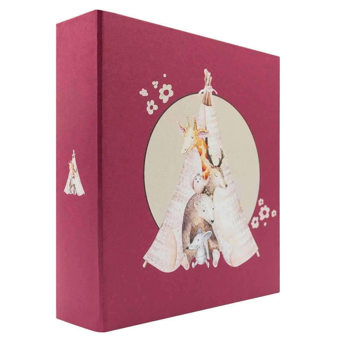 TIPI - Album photos pochettes enfant rouge 200 photos 11,5x15 cm