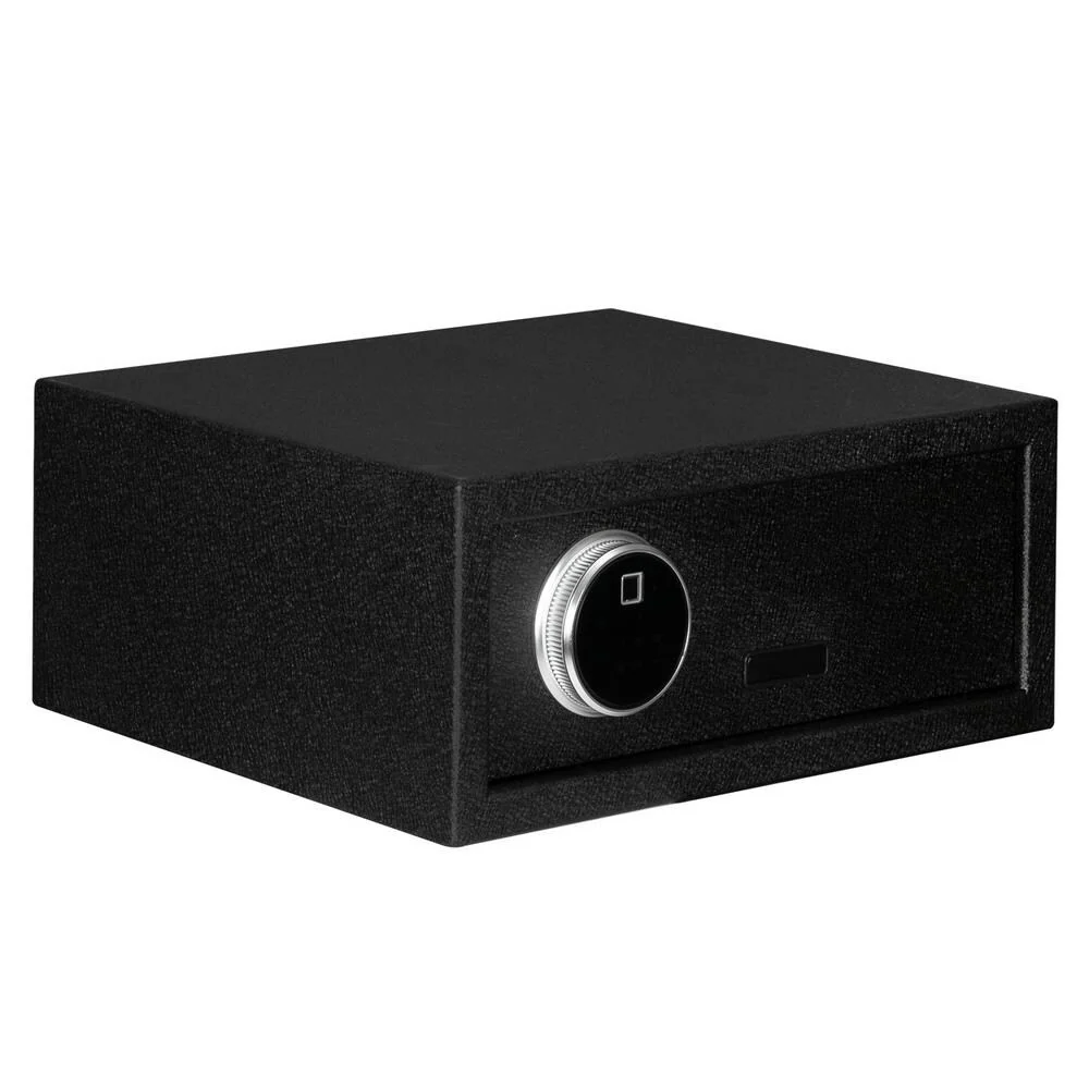 Small Black Steel Digital Electronic Safe Coded Box - N/A