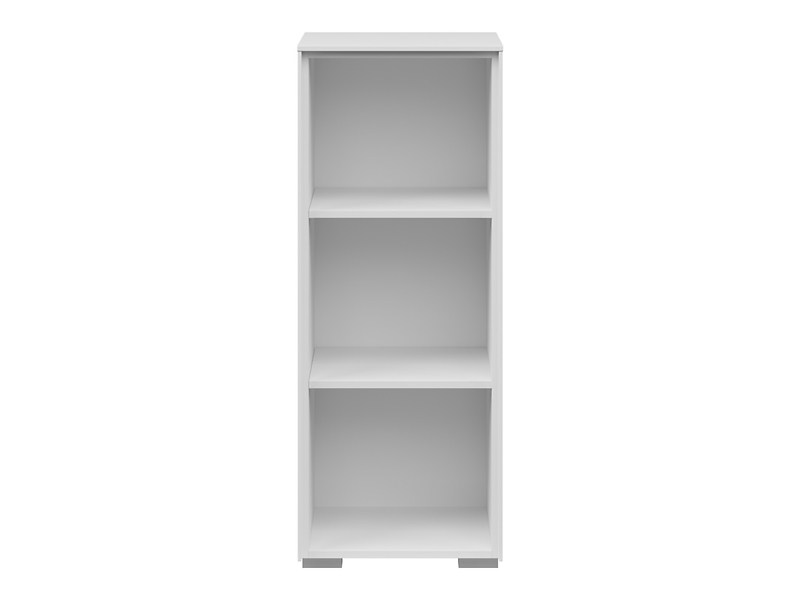 Regał Nevada 43 cm z 2 półkami biały