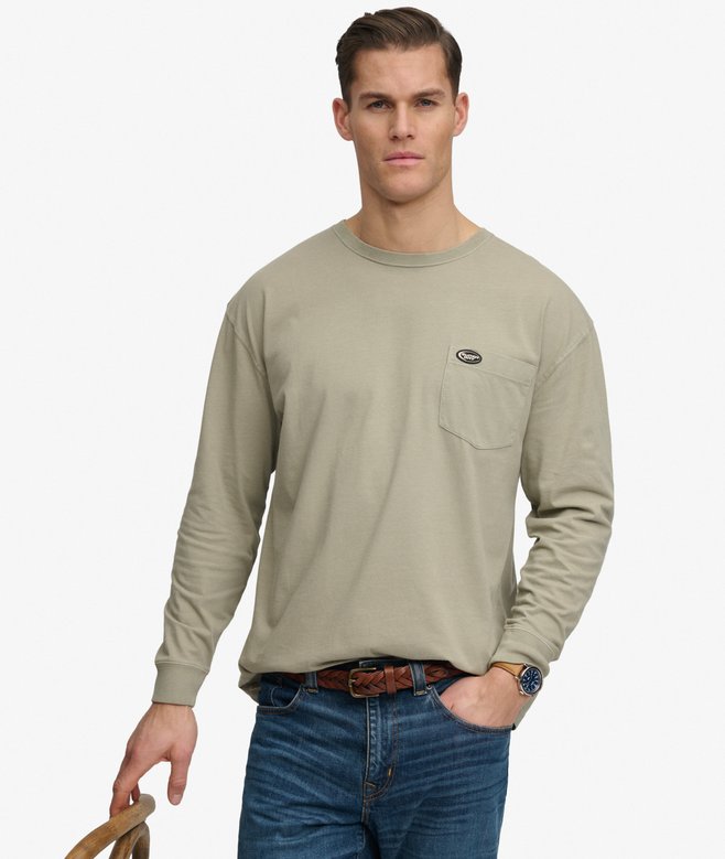Long Sleeve Pocket T-Shirt
