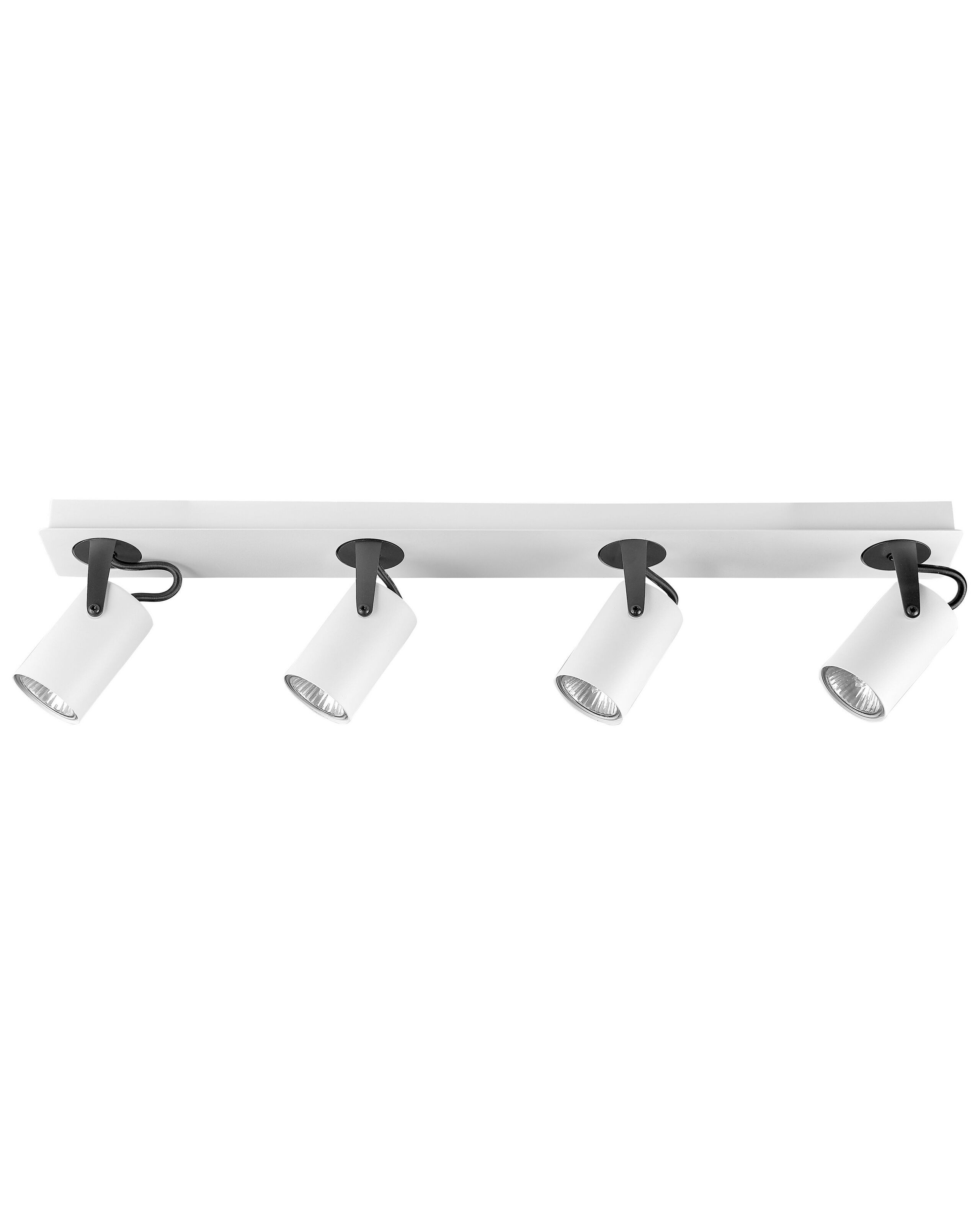 Lampa sufitowa regulowana biała